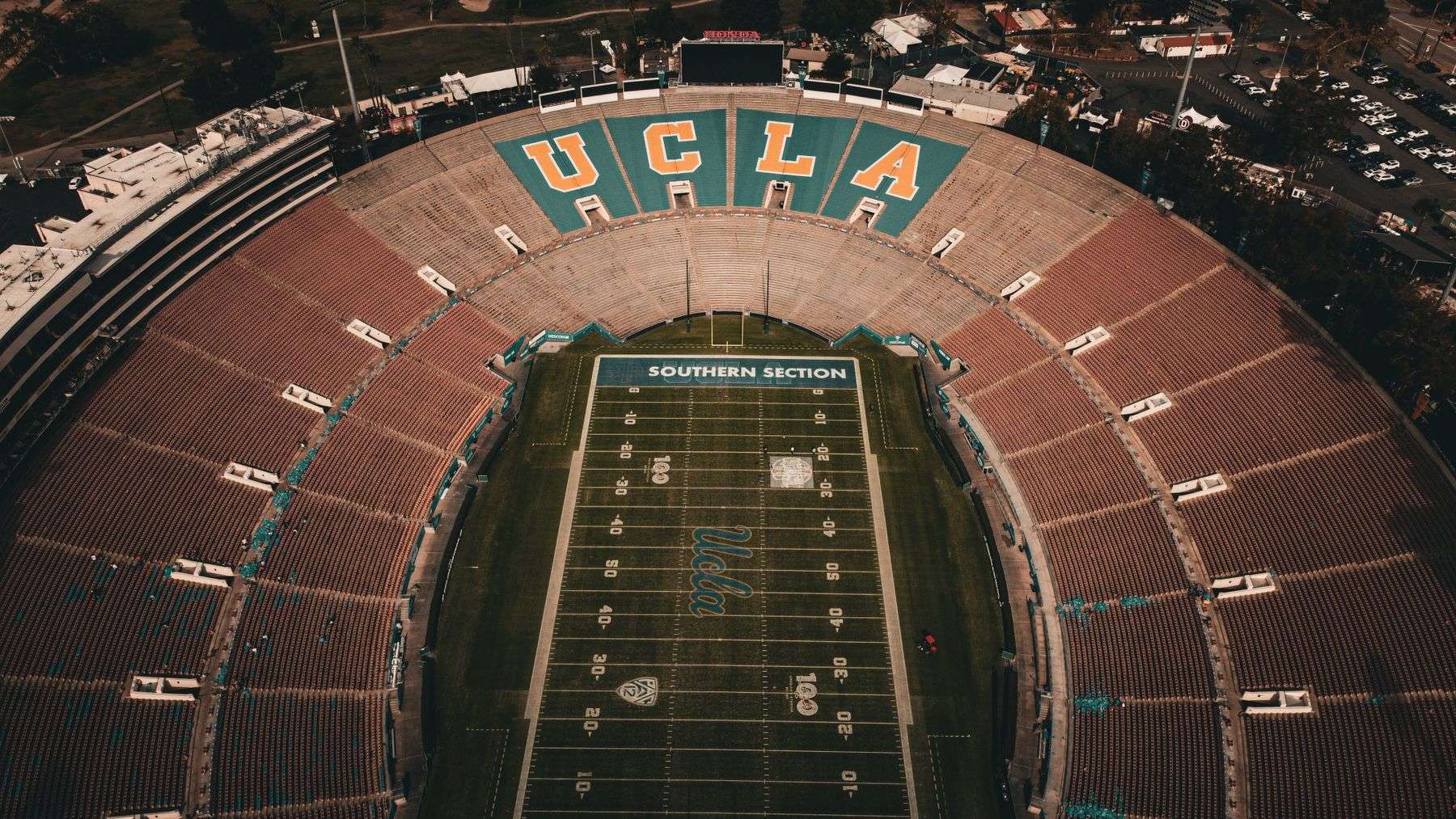 College football stadium