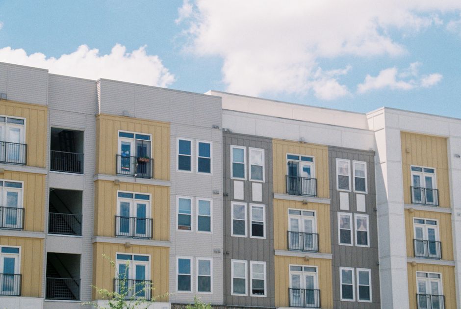 Apartment building representing transitional housing offered by Mobile's Sybil H. Smith Family Village