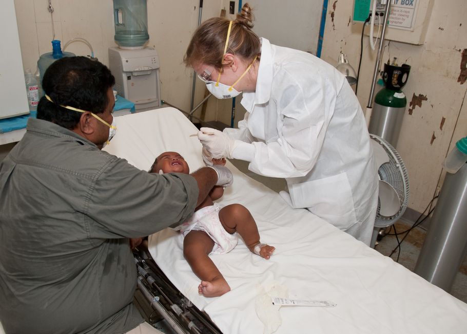 A hospital pediatric unit similar to USA Children's and Women's Hospital