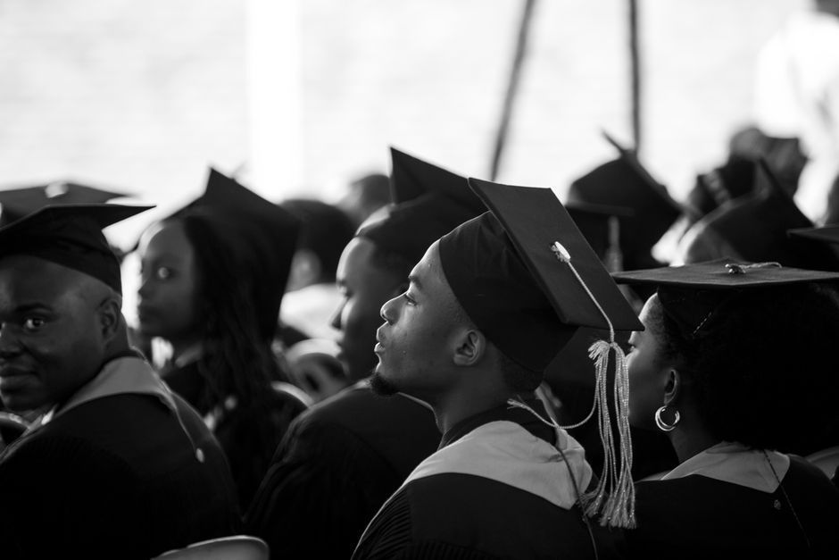 Students on the University of South Alabama campus, representing scholarship recipients