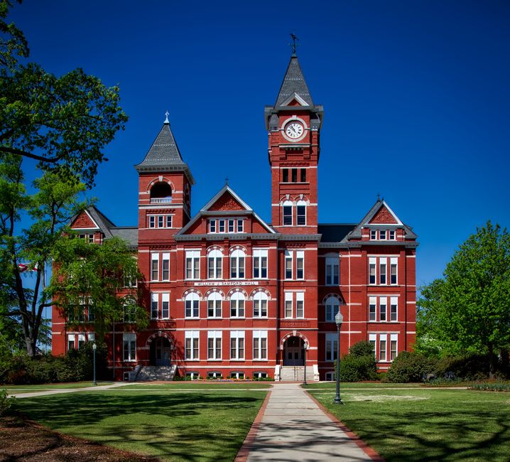 Campus police station building at the University of South Alabama