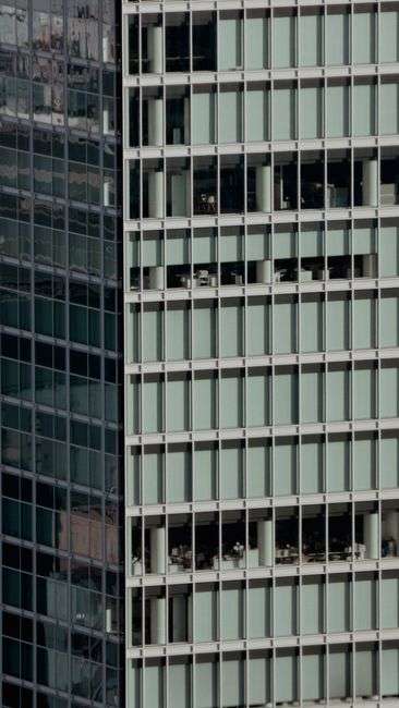 Modern office building in downtown Mobile, Alabama