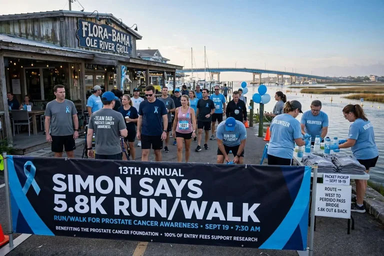 Illustration for the news story: 13th Annual Simon Says Run Returns Sept. 19 to Support Prostate Cancer Research