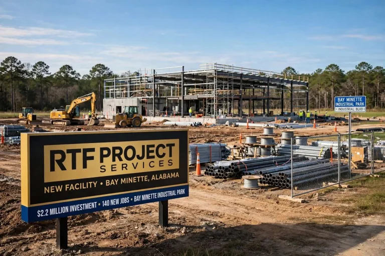 Illustration for the news story: $2.2 Million RTF Facility to Bring 140 New Jobs to Bay Minette