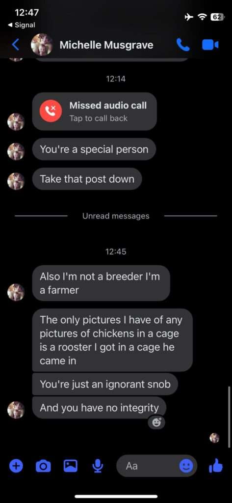 Jamie Monachino Screenshot of Messages