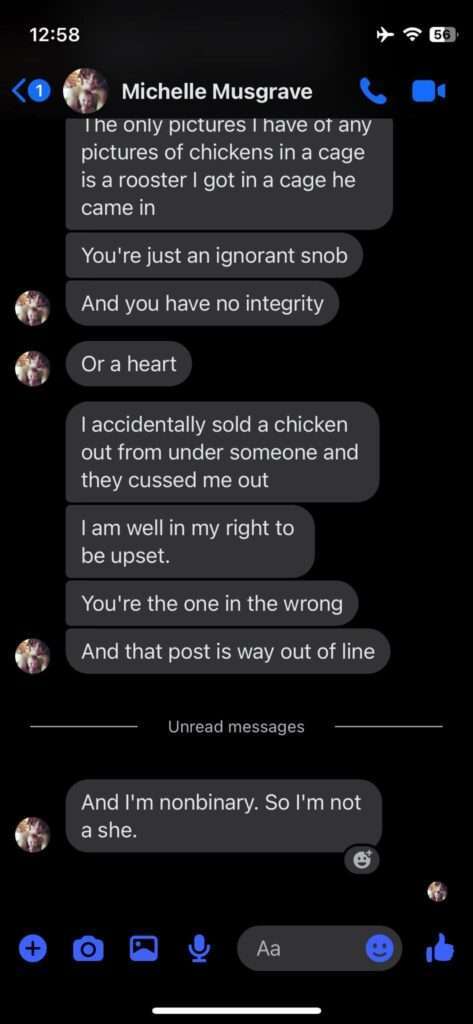 Jamie Monachino Screenshot of Messages