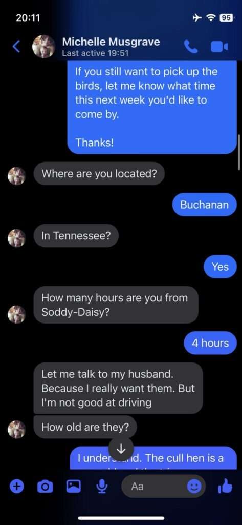 Jamie Monachino Screenshot of Messages