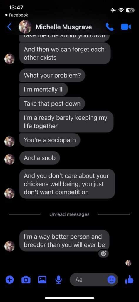 Jamie Monachino Screenshot of Messages