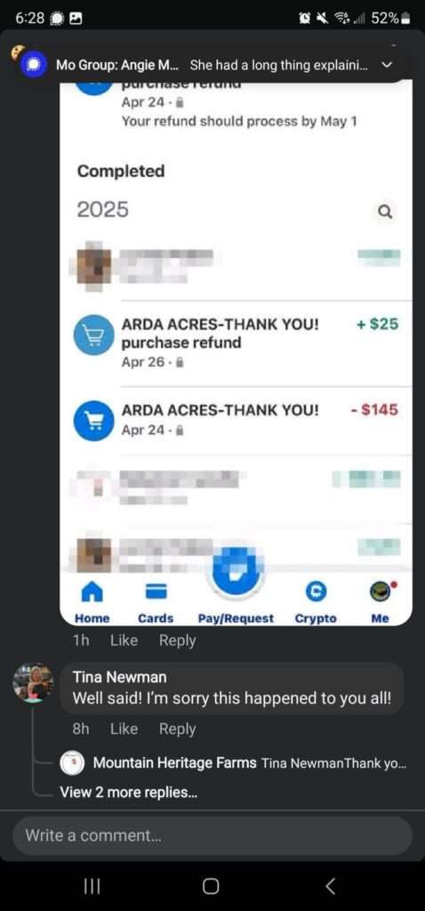 Jamie Monachino Screenshot of Messages
