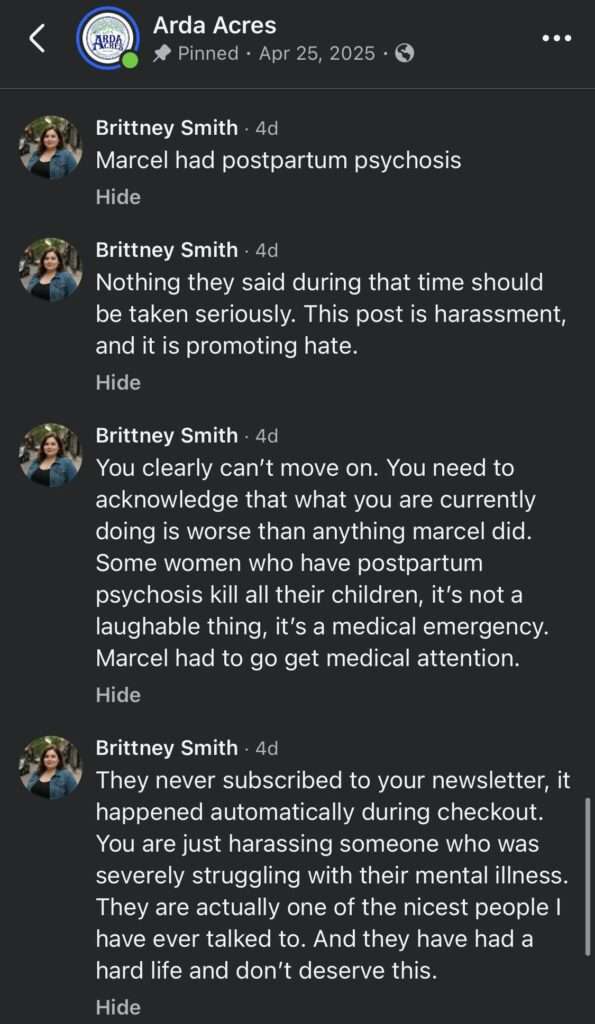 Jamie Monachino Screenshot of Messages