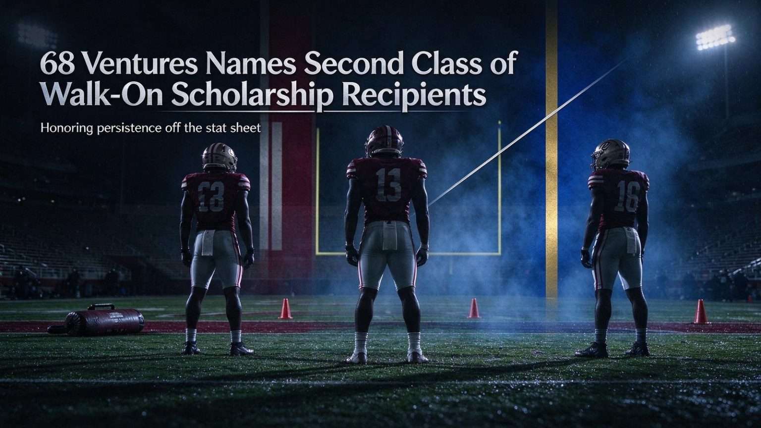 Illustration for the news story: 68 Ventures Names Second Class of Walk-On Scholarship Recipients
