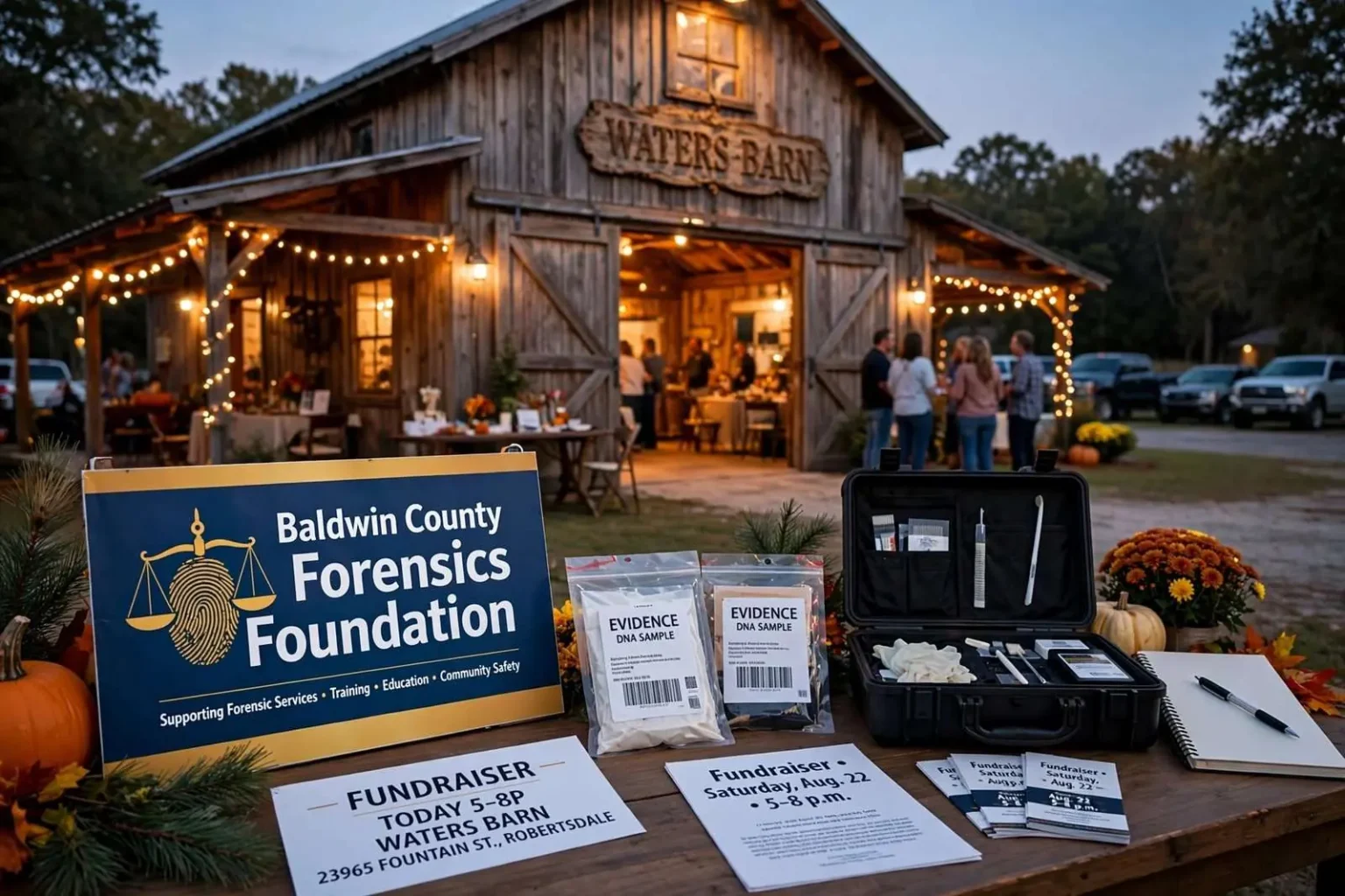 Illustration for the news story: Baldwin County Forensics Foundation to Host Fundraiser Supporting Local Forensic Services