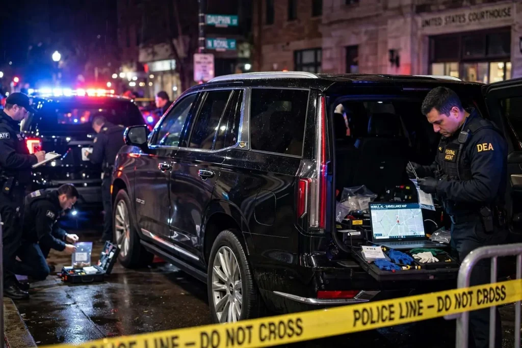 Illustration for the news story: Bug in a Cadillac: How Investigators Took Down Mobile Drug Kingpin Sentenced to Life