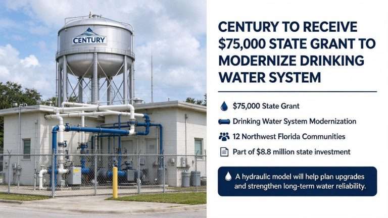 Illustration for the news story: Century to Receive $75,000 State Grant to Modernize Drinking Water System