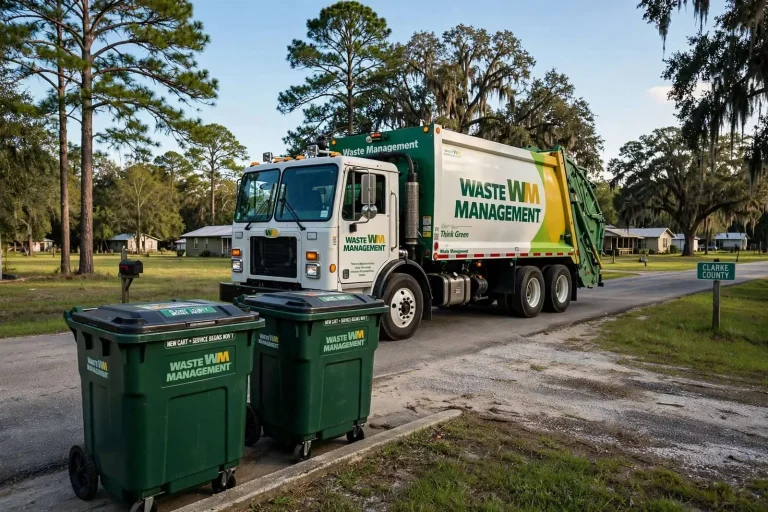 Illustration for the news story: Clarke County Trash Collection Rates Set to Drop as Waste Management Wins New Contract