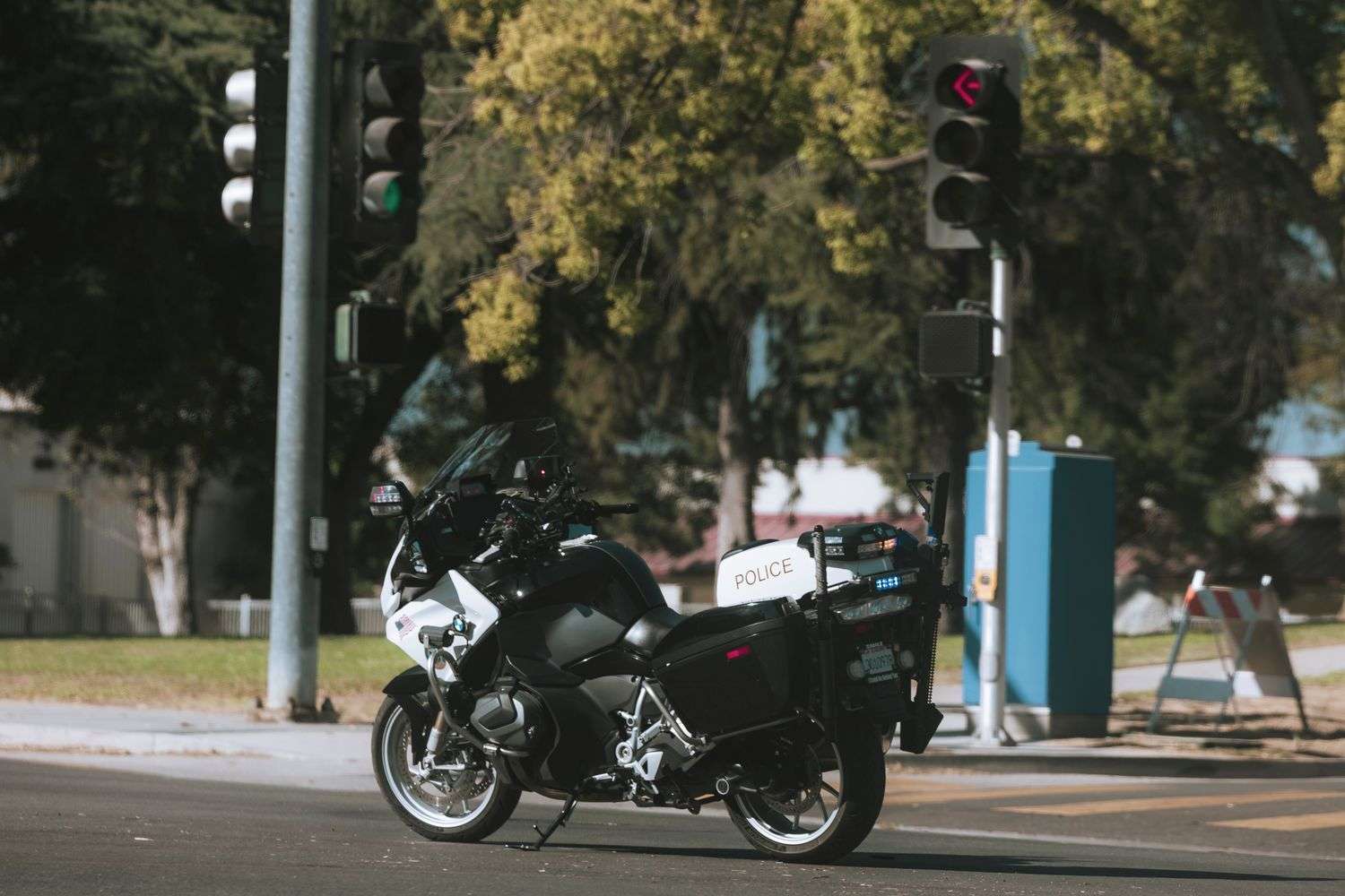 Emergency vehicles block a busy Mobile street after a crash