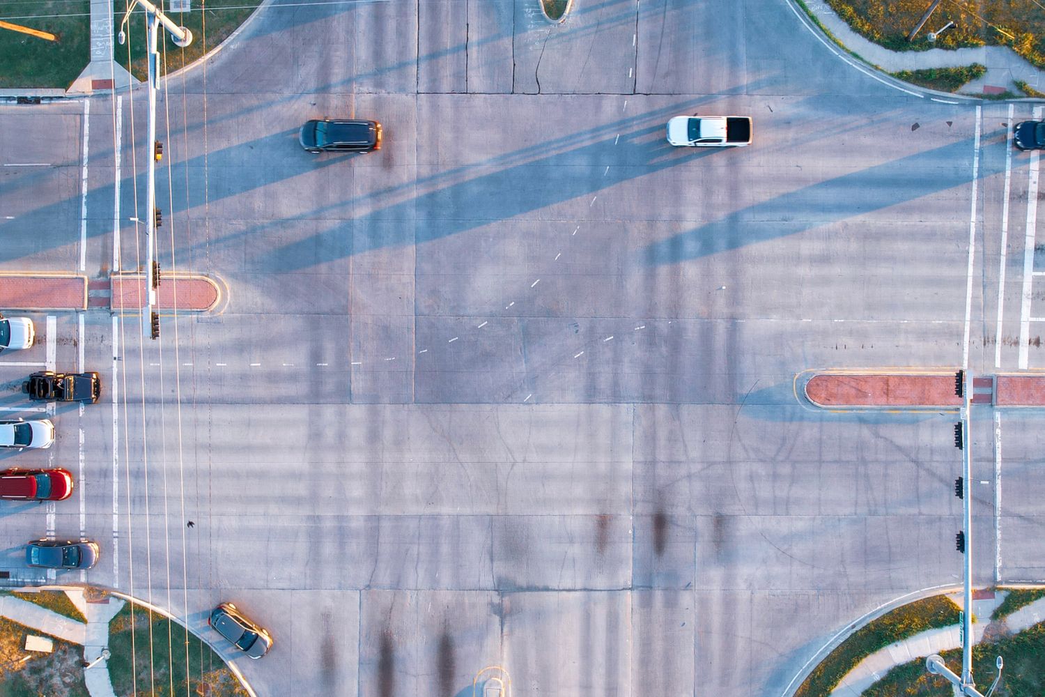 Traffic along Dauphin Street in Mobile, Alabama, where road improvements are planned