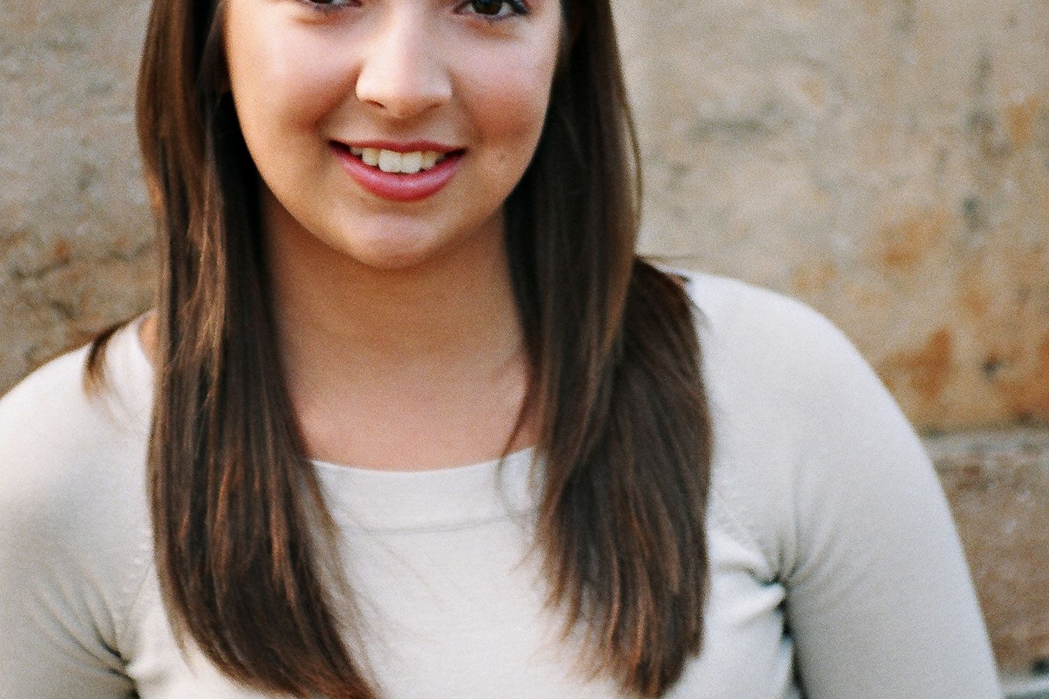 Smiling young woman portrait