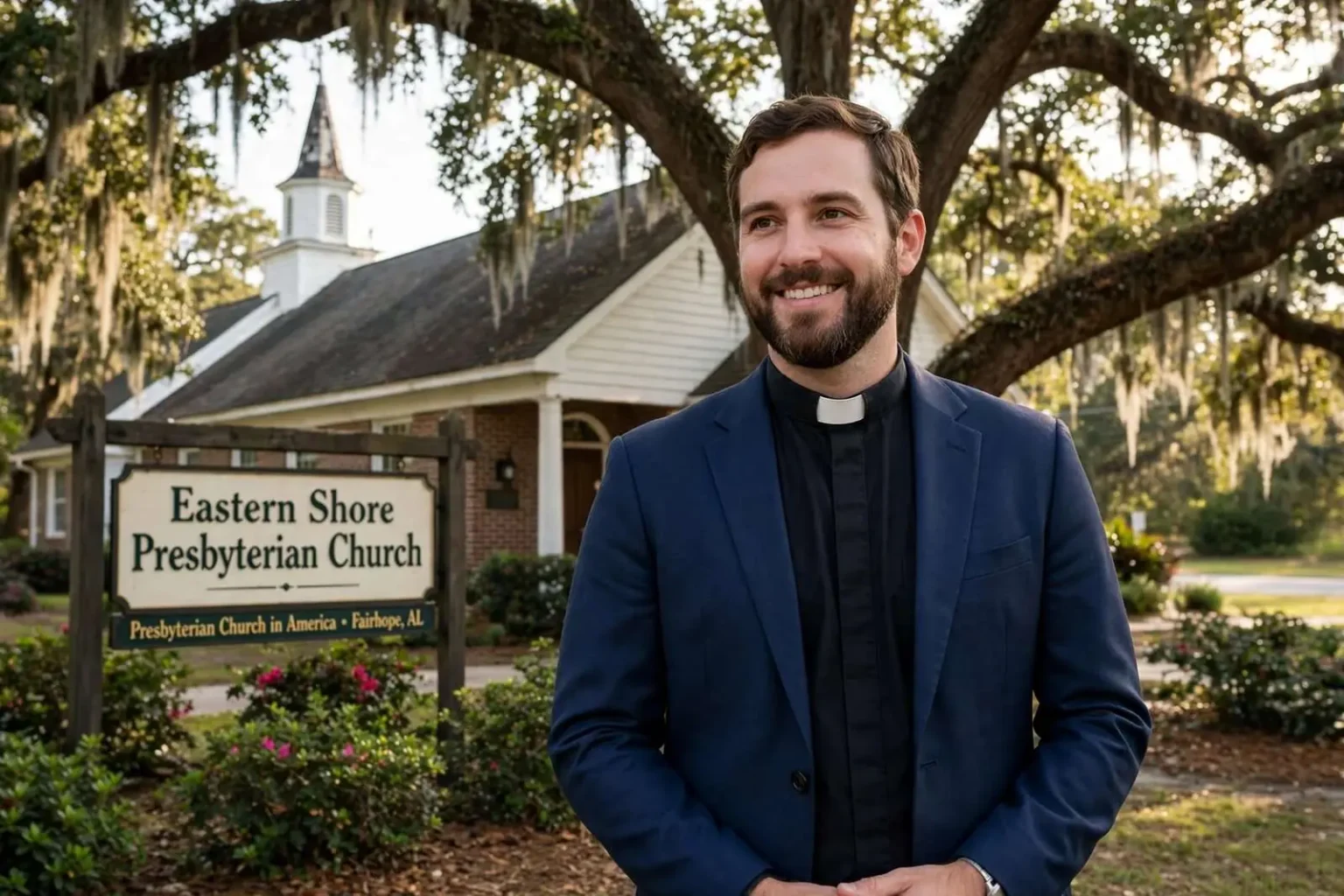 Illustration for the news story: Eastern Shore Presbyterian Welcomes New Pastor Wilson Van Hooser in Fairhope
