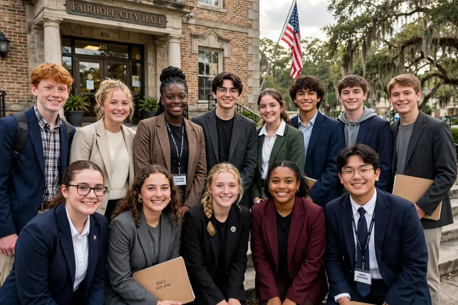 Illustration for the news story: Fairhope Junior City Council Gives Local Teens a Seat in City Government