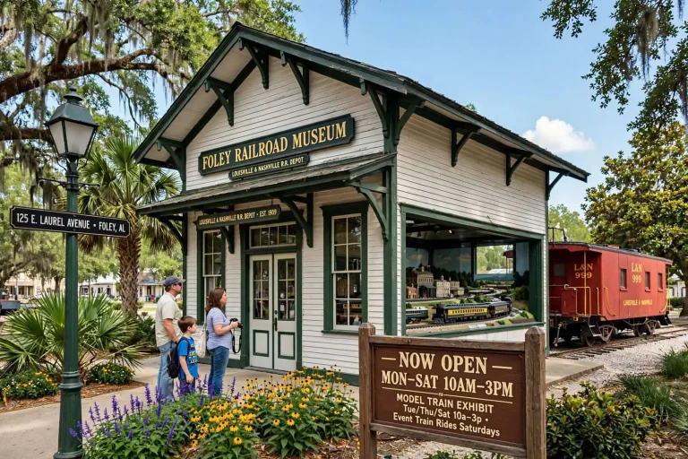 Illustration for the news story: Foley Railroad Museum Offers a Ride Through Baldwin County History
