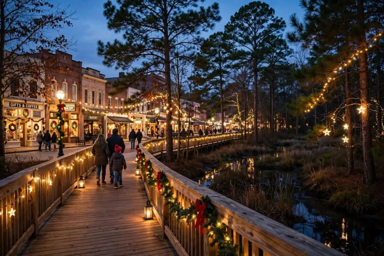 Illustration for the news story: Foley’s Downtown Lights and Graham Creek Christmas Trail Bring Holiday Magic to Baldwin County