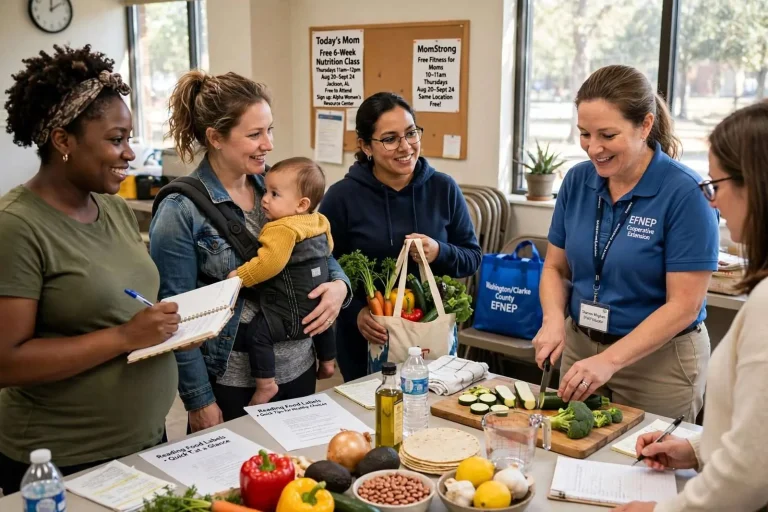 Illustration for the news story: Free Six-Week Nutrition Class for Moms Coming to Jackson This August