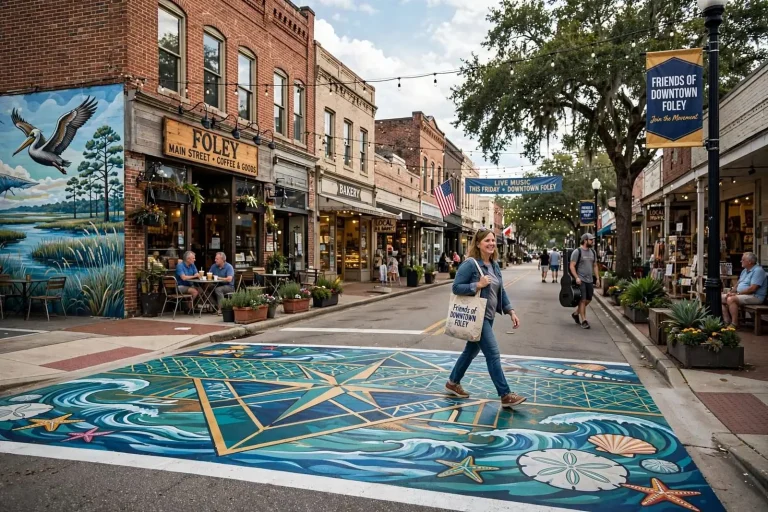 Illustration for the news story: Friends of Downtown Foley Launches to Support Revitalization Effort