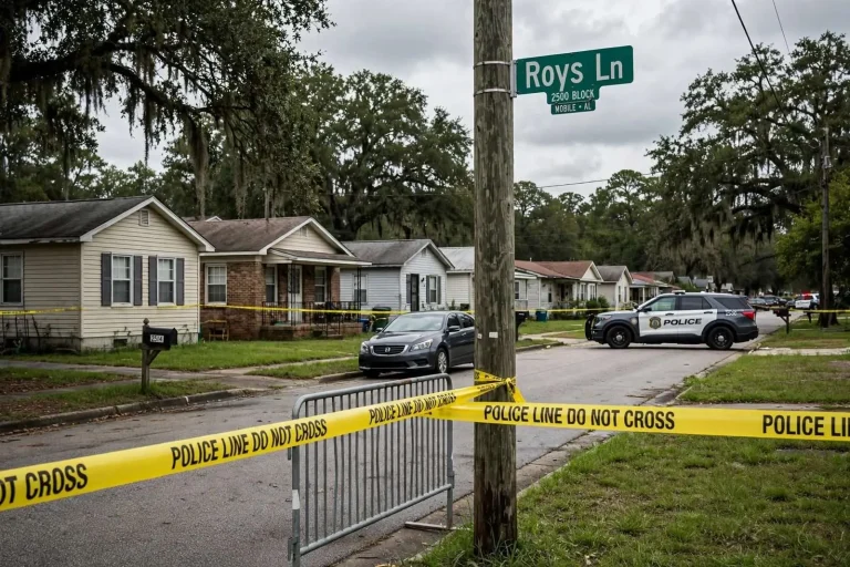 Illustration for the news story: Grand Jury to Weigh Murder Charge in Fatal Roys Lane Shooting