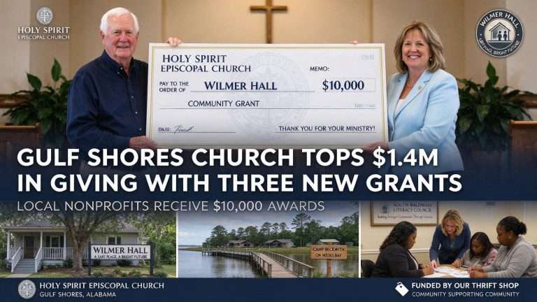 Illustration for the news story: Gulf Shores Church Tops $1.4M in Giving With Three New Grants