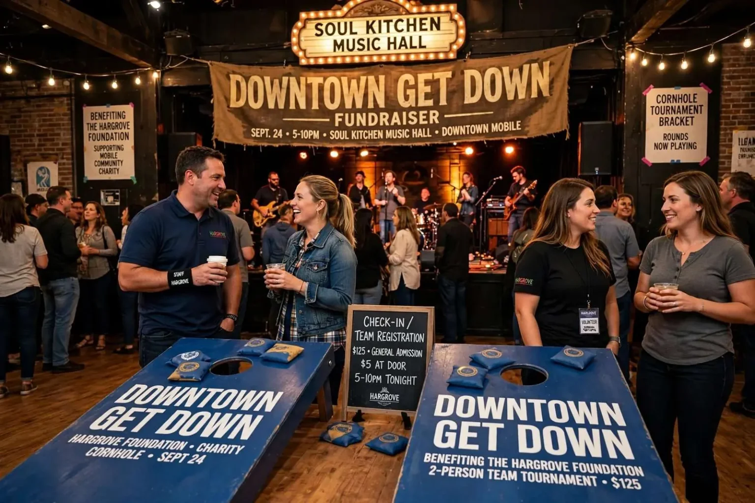Illustration for the news story: Hargrove’s Family of Companies to Host Downtown Get Down Fundraiser Sept. 24