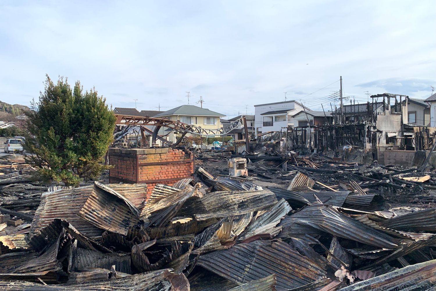 A mobile home in Irvington, Alabama where a fatal fire occurred