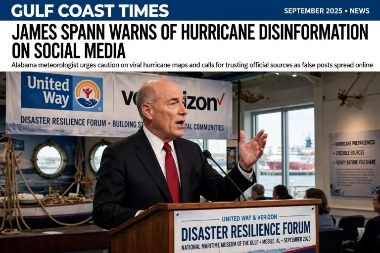 Illustration for the news story: James Spann Warns of Hurricane Disinformation on Social Media