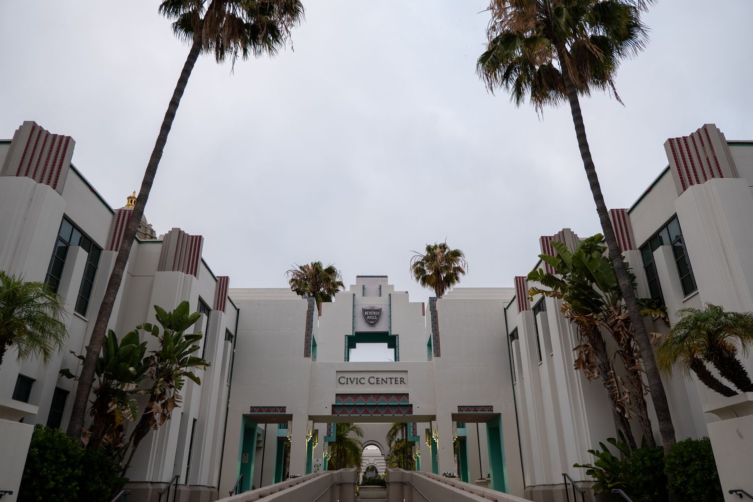 Exterior view of the Mobile Civic Center downtown