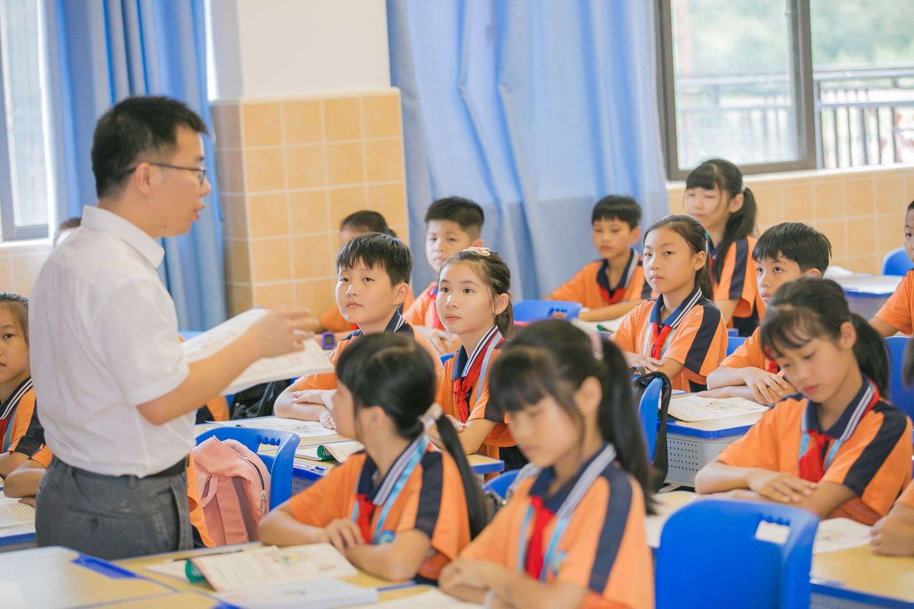 Elementary school classroom