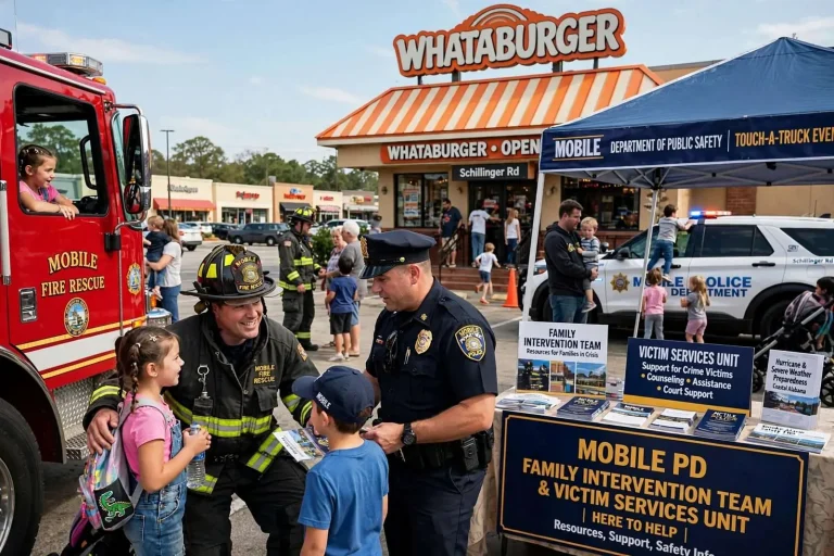 Illustration for the news story: Mobile First Responders Host Touch-a-Truck Event for the Public