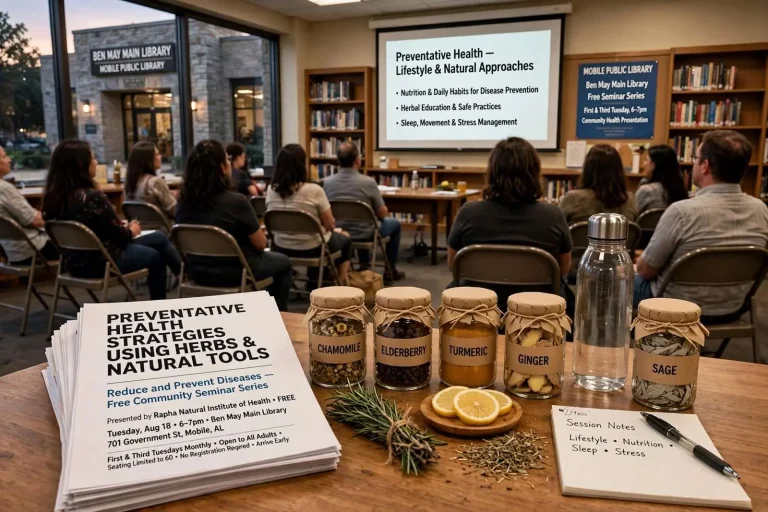 Illustration for the news story: Mobile Library Hosts Free Seminar Series on Natural Approaches to Preventative Health