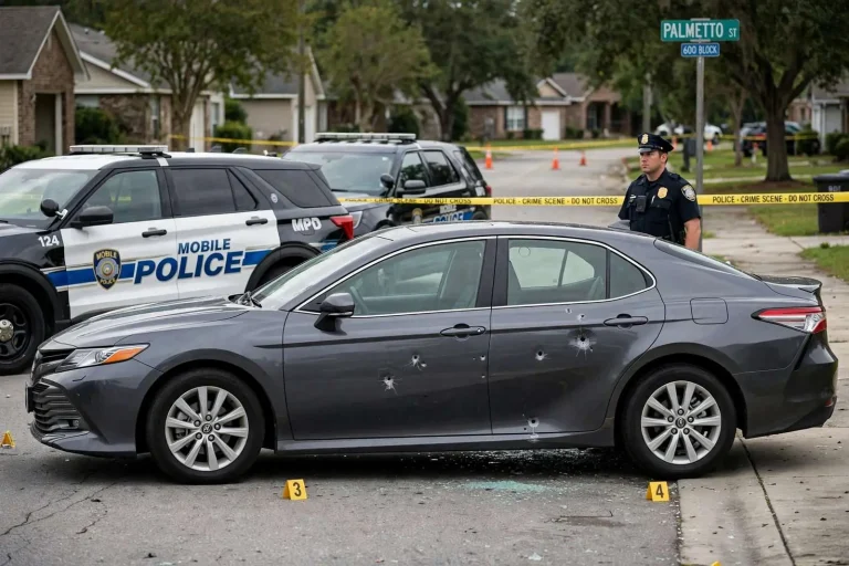 Illustration for the news story: Mobile Man Charged After Firing Shots During Argument on Palmetto Street