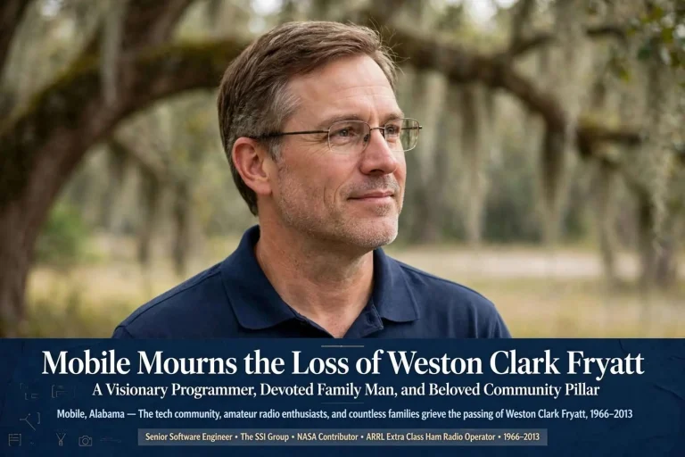 Illustration for the news story: Mobile Mourns the Loss of Weston Clark Fryatt: A Visionary Programmer, Devoted Family Man, and Beloved Community Pillar