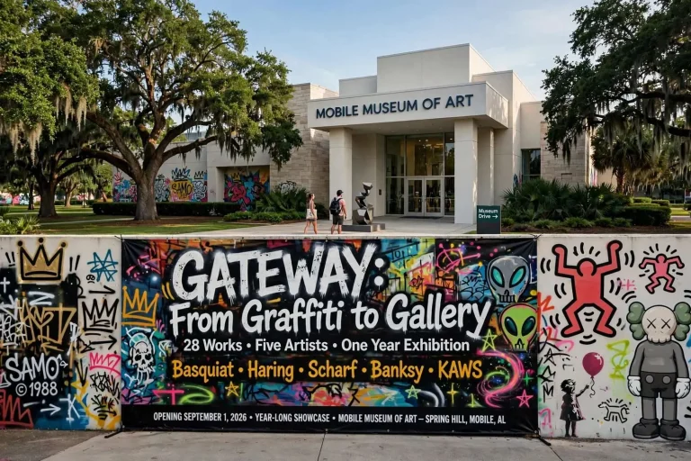 Illustration for the news story: Mobile Museum of Art to Unveil Year-Long Street Art Showcase ‘GATEWAY: From Graffiti to Gallery’