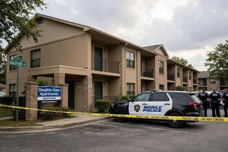 Illustration for the news story: Mobile Police Investigate Stabbing Following Fight at Dauphin Street Apartment Complex