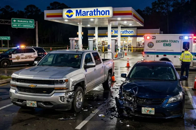 Illustration for the news story: No Serious Injuries Reported In Highway 97 Crash In Davisville