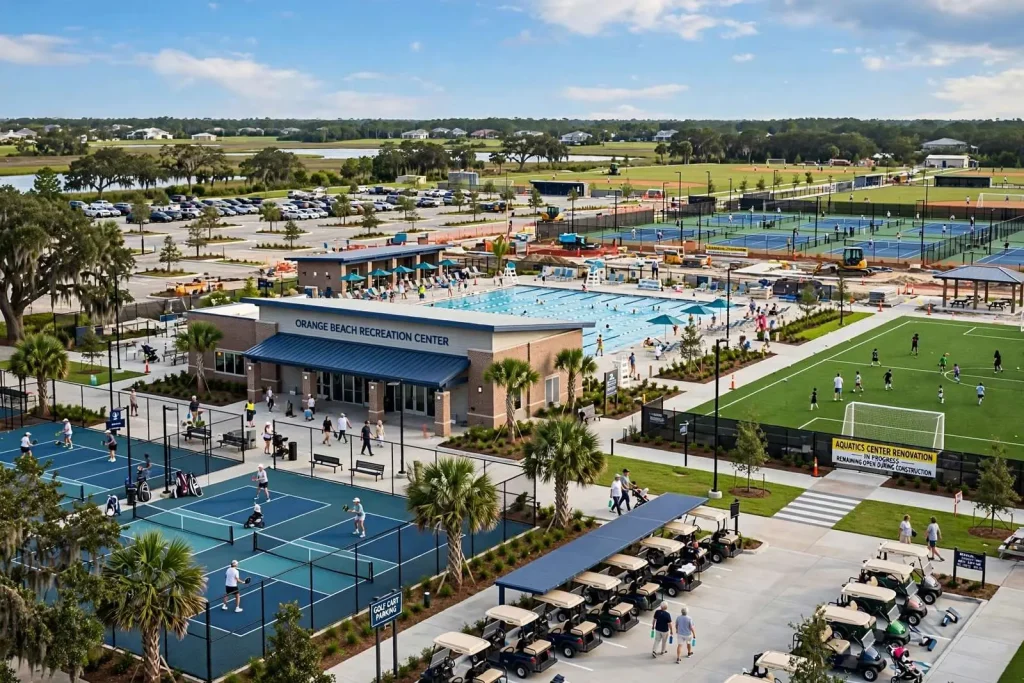 Illustration for the news story: Orange Beach Recreation Campus Set for Major Expansion Under New Master Plan