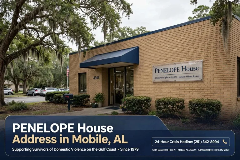 Illustration for the news story: Penelope House Address in Mobile, AL