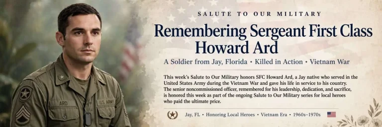 Illustration for the news story: Salute to Our Military: Remembering Sergeant First Class Howard Ard