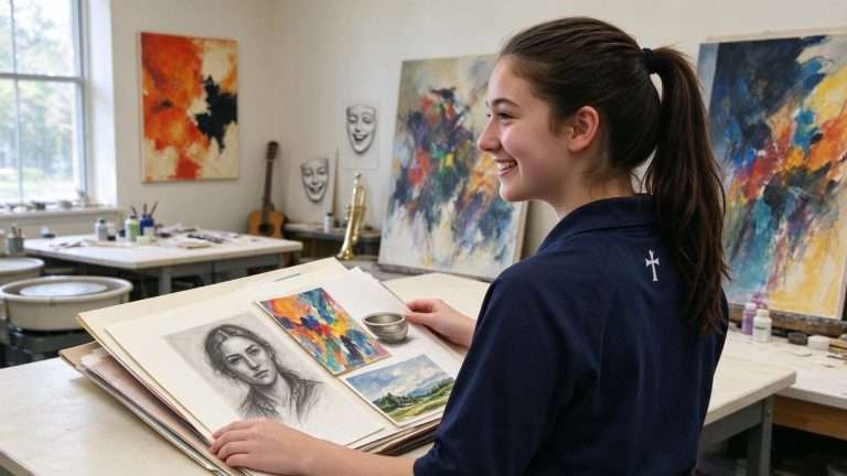 Illustration for the news story: St. Paul’s Episcopal Student Named to Inaugural Statewide Youth Arts Collective