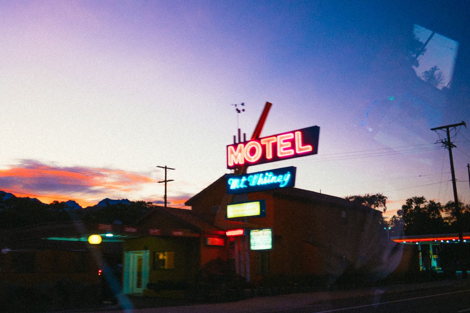 Exterior view of a budget motel near an interstate highway in Mobile, Alabama
