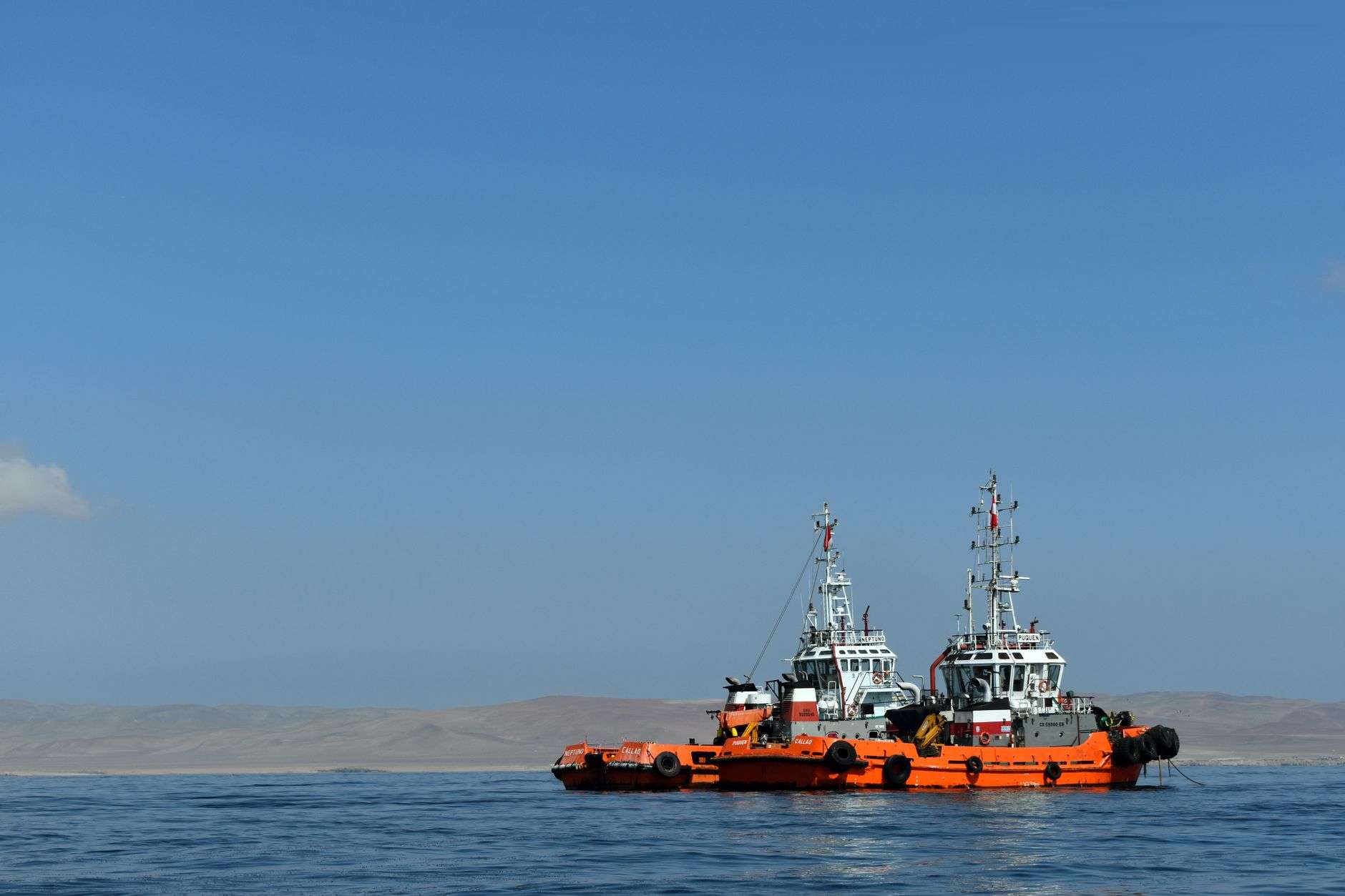 Small tugboat similar to the vessel that sank in Mobile Bay