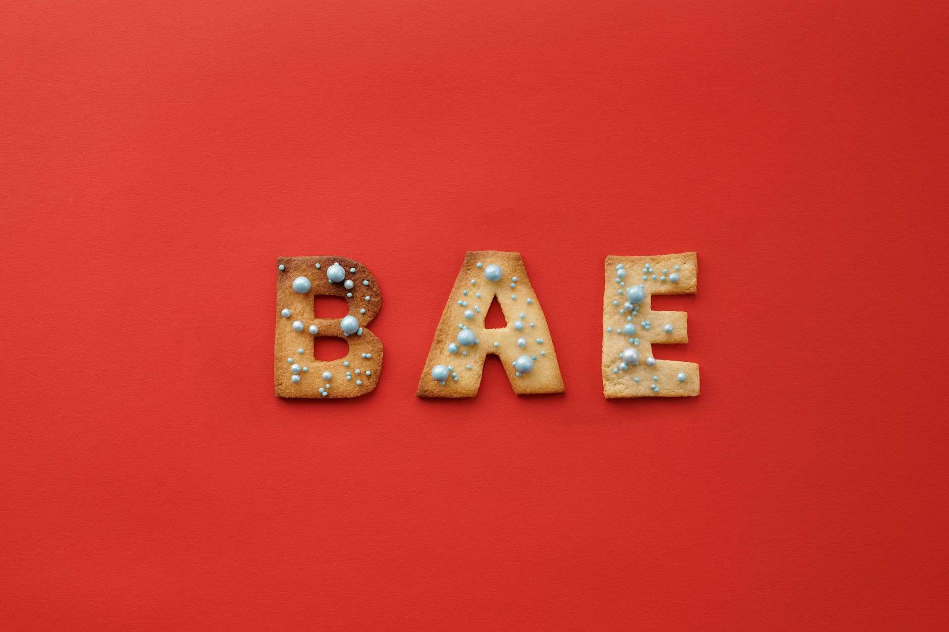 Close-up of custom printed sugar cookies arranged on a tray
