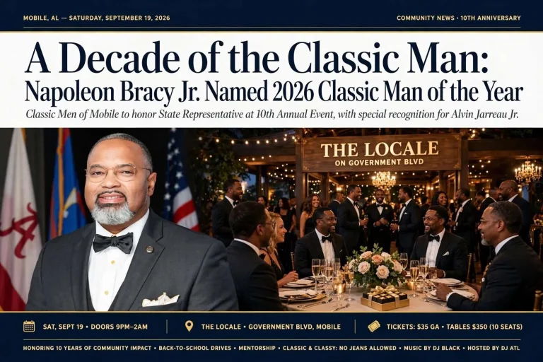 Illustration for the news story: A Decade of the Classic Man: Napoleon Bracy Jr. Named 2026 Classic Man of the Year